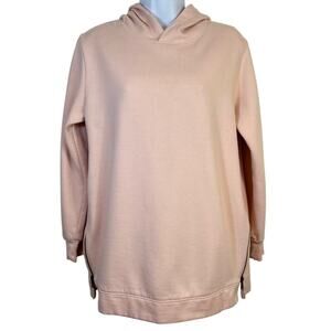 Isabel Maternity By Ingrid & Isabel Hooded Blush Pink Sweatshirt Womens S